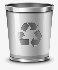 Trash Recycling Bin Waste Container Icon - Trash Can Transparent Background, HD Png Download, Free Download
