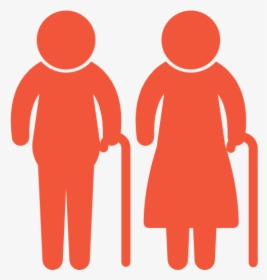 Elderly Couple Icon - Accessibility For All, HD Png Download, Free Download