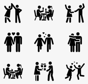 Transparent Couple Icon Png, Png Download, Free Download