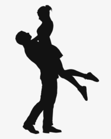 Dance,dancer,silhouette - People Silhouette Couple Png, Transparent Png, Free Download