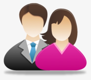 Discussion,blind Item - Office Man And Woman Icon, HD Png Download, Free Download