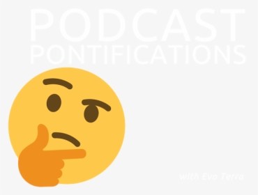 Podcast Pontifications Logo - Smiley, HD Png Download, Free Download