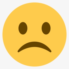 Emoji Triste , Png Download - Transparent Frowning Emoji, Png Download, Free Download