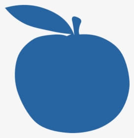 Apple Svg Clip Arts - Apple Clipart Blue, HD Png Download, Free Download