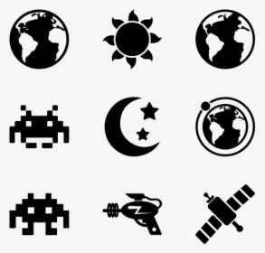 Spacial Icons - Aliens Icon, HD Png Download, Free Download