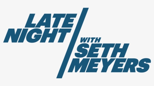 Late Night With Seth Meyers - Late Night With Seth Meyers Logo, HD Png Download, Free Download