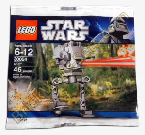 Lego 30054 Mini At-st - Star Wars Read Along Books, HD Png Download, Free Download