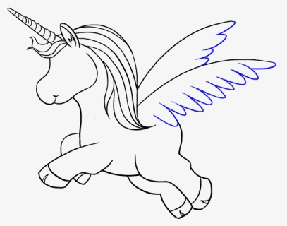 How To Draw Unicorn - Unicorn Drawing, HD Png Download, Free Download