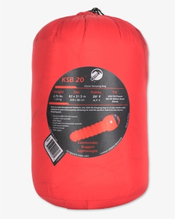 Klymit Ksb20downred Bag V1 - Two-liter Bottle, HD Png Download, Free Download