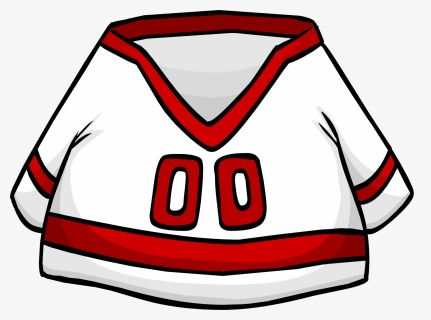 Official Club Penguin Online Wiki - Club Penguin Red Hockey Jersey Png, Transparent Png, Free Download
