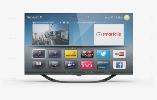 Transparent Crt Tv Png - Philips Smart Tv 107 Cm, Png Download, Free Download