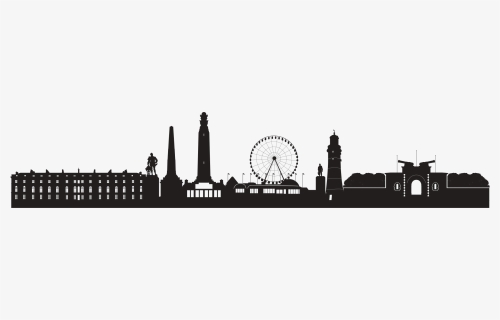 City Skyline - Ferris Wheel, HD Png Download, Free Download