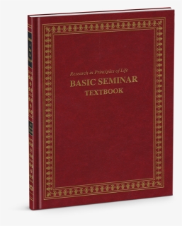 Basic Seminar Textbook , Png Download - Book Cover, Transparent Png, Free Download