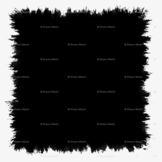 Square With Jagged Edge , Png Download - Monochrome, Transparent Png, Free Download