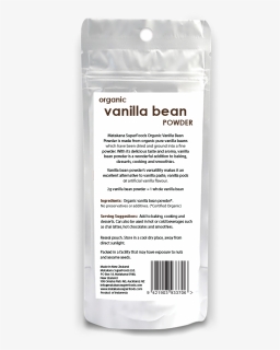 Organic Vanilla Bean Powder - Fluid, HD Png Download, Free Download