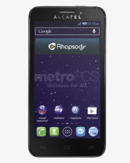 Alcatel One Fierce Prepaid Phone Metropcs - Alcatel One Touch Metro Pcs 4g Precio, HD Png Download, Free Download