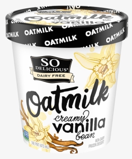 Creamy Vanilla Bean Oatmilk Frozen Dessert"  Class="pro-xlgimg - So Delicious, HD Png Download, Free Download