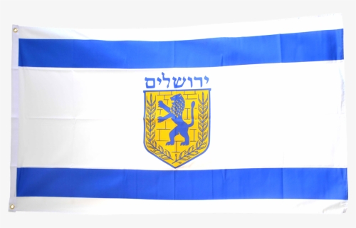 Israel Jerusalem Flag - Jerusalem, HD Png Download, Free Download