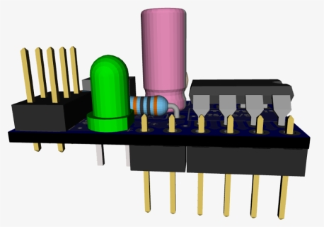 Arduino Compatible Breakout Board Clipart , Png Download - Electronic Component, Transparent Png, Free Download