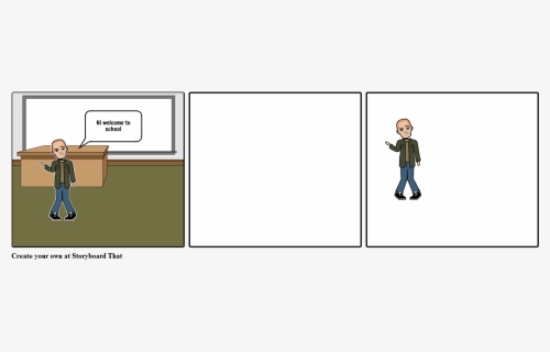 Telling A Teacher About Bullying Comic, HD Png Download, Free Download