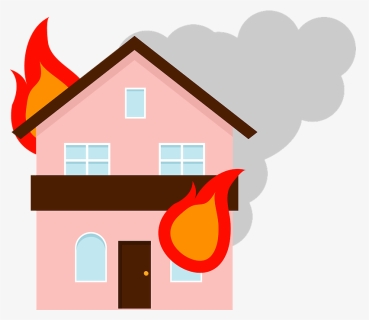 House Fire Clipart - Conflagration, HD Png Download, Free Download