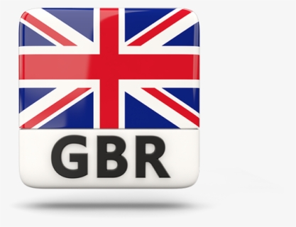 Square Icon With Iso Code - United Kingdom Flag Png, Transparent Png, Free Download