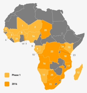 Map Ala Solektra - Akon Lighting Africa Map, HD Png Download, Free Download