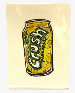 101486 Pineapple Crush Sm Print Clipped Rev 1, HD Png Download, Free Download