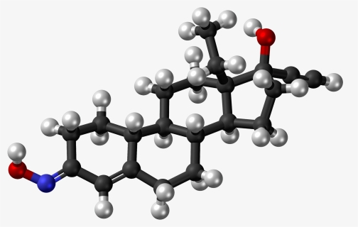 Norelgestromin Molecule Ball - Molecule Progesterone, HD Png Download, Free Download