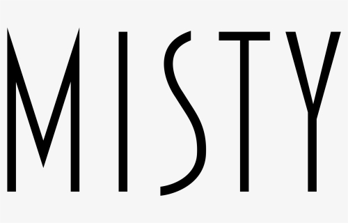 Misty Logo Black And White - Misty Ultra Lights, HD Png Download, Free Download