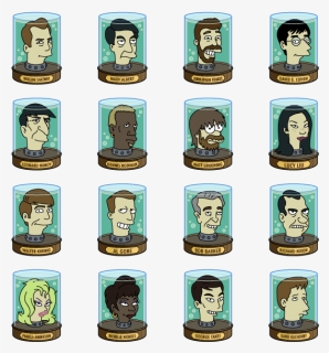 Futurama Heads In Jars, HD Png Download, Free Download