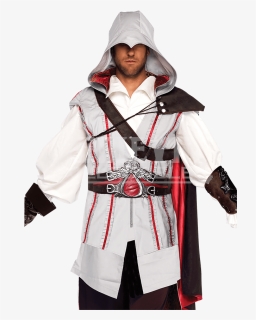 Mens Assassins Creed Ezio Costume - Assassin Creed Ezio Costume, HD Png Download, Free Download
