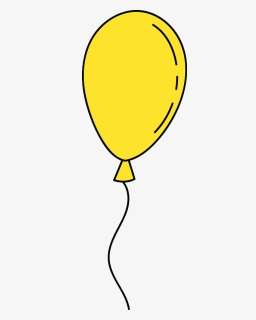 Yellow Balloon Clipart, HD Png Download, Free Download