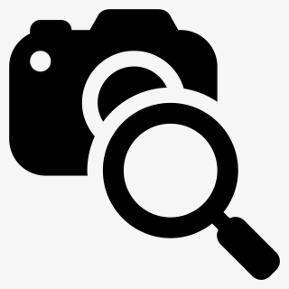Magnifying Glass Vector - Camera Search Icon Png, Transparent Png, Free Download