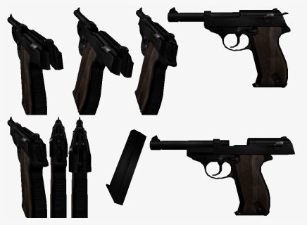 Tried Replacing The Walther P38 Sprite In Boa - Walther P38, HD Png Download, Free Download