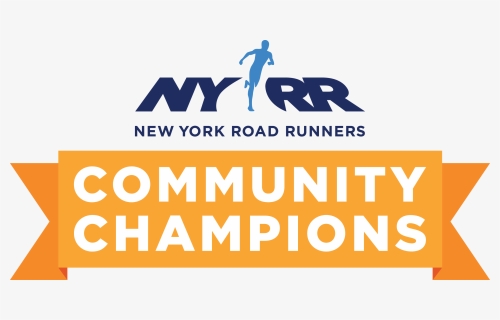 Nyrr Community Champions Logo - New York Road Runners, HD Png Download, Free Download