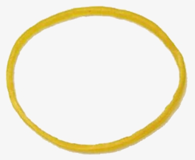 Elastic Band Png - Yellow Circle Outline Transparent, Png Download, Free Download
