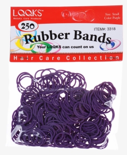 Lqqks Rubber Band Purple 250pc/pk - Herb Chambers, HD Png Download, Free Download