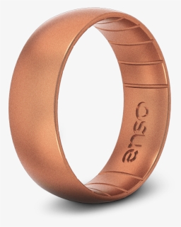Transparent Rubber Wedding Band - Copper Ring For Man, HD Png Download, Free Download