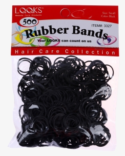 Lqqks Rubber Band Black 500pc/pk - Birthday Candle, HD Png Download, Free Download