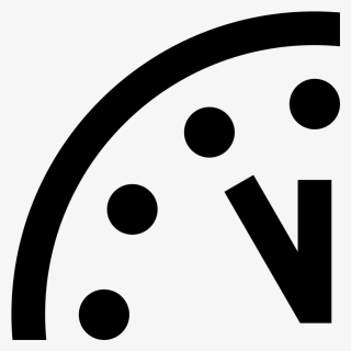 Doomsday Clock 3 Minutes Till Midnight , Png Download - Viimsepäeva Kell, Transparent Png, Free Download