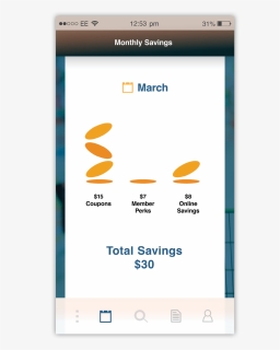 Monthly Savings - 8th And Main, HD Png Download, Free Download