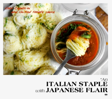 Cold Capellini Featured Header - Matzah Ball, HD Png Download, Free Download