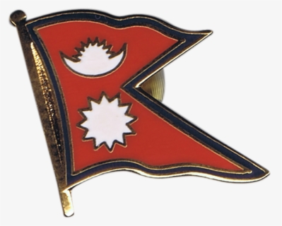 Nepal Flag Pin, Badge - Best Nepal Flag, HD Png Download, Free Download
