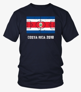 Costa Rica Team 2018 Tshirt Distressed Football Flag - Larry Bernandez T Shirt, HD Png Download, Free Download