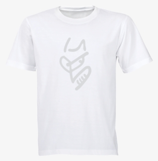 T-shirt Devilface Grey - Blank White T Shirt Mockup, HD Png Download, Free Download