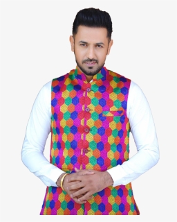 Gippy Grewal Png Free Background - Sweater Vest, Transparent Png, Free Download