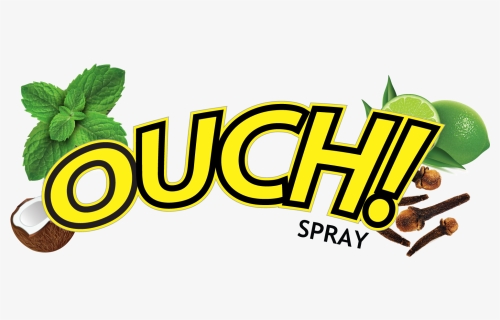 Ouch Instant Herbal Sting Relief Spray, HD Png Download, Free Download