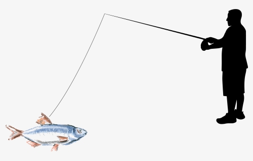 La Pesca Fishing Rod Angling - Old Man Fishing Png, Transparent Png, Free Download