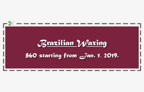 Brazilian Wax Promotion - Calligraphy, HD Png Download, Free Download